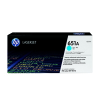 HP 651A (Yield: 16,000 Pages) Cyan Toner Cartridge