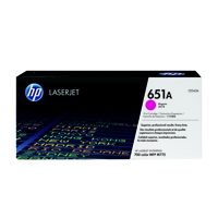 HP 651A (Yield: 16,000 Pages) Magenta Toner Cartridge