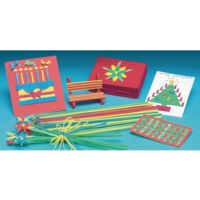 Coloured Modelling Straws