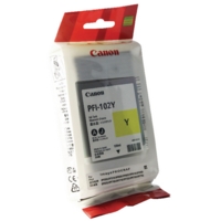 Canon PFI-102Y (Yellow) Ink Tank (130ml) (0898B001AA)
