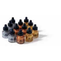 Drawing Ink 12x28ml Metallic