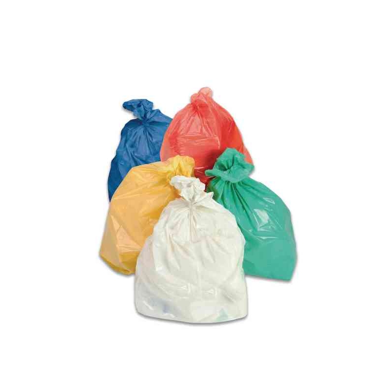Coloured Refuse Sack Med Duty White P200