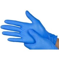 Vinyl Powder-Free (Large) Disposable Gloves (Blue)