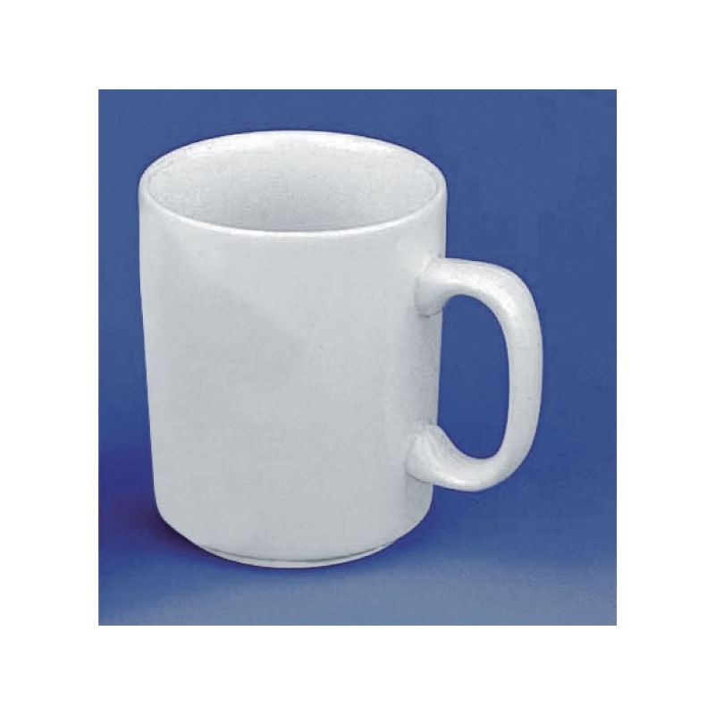 White Vitrified Mug Pk12