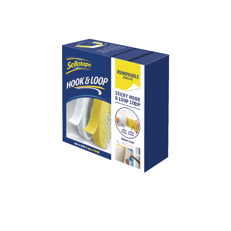 Sellotape (20mm x 6m) Removable Sticky