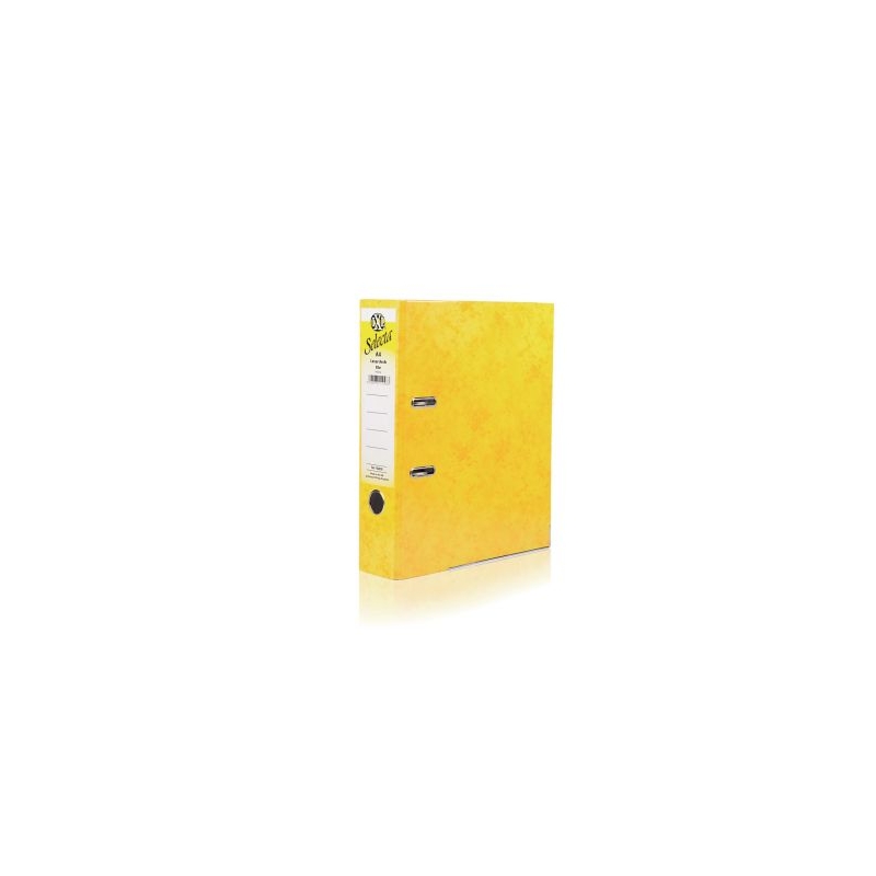 IXL Selecta Lever Arch Files Yellow P10