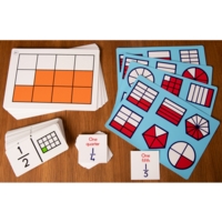 Mastery Domino Set - Fractions Set 1