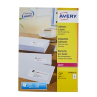 Avery Labels 99.1x34mm 16 Per Sheet P100