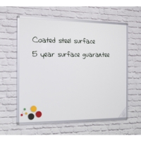 Coated Steel Magnetic Whiteboard 900x600mm