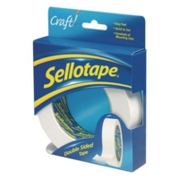 Sellotape Dble Sided 12mmx33m
