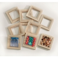 Wooden Weaving Squares