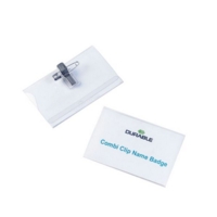 Durable Combiclip Badge Pk50