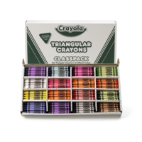 Crayola Triangular Crayons P256