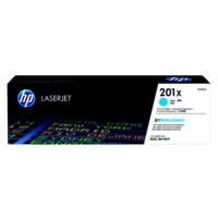 HP 201X (Yield: 2,300 Pages) High Yield Cyan Toner
