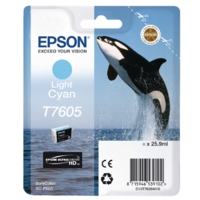 )Epson T7605 Light Cyan C13T76054010