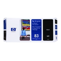 HP 83 Black UV Printhead + Printhead Cleaner (13ml) for