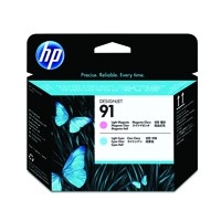 )HP No91 Printhead LMagenta&LCyan C9462A