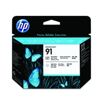 HP No 91 Photo Black and Light Grey Printhead