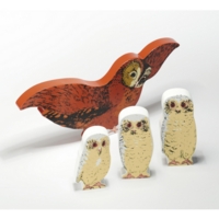 Owl Babies Character And Cards Set