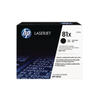 HP 81X (Yield: 25,000 Pages) High Yield Black Toner