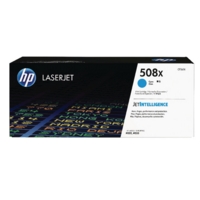 HP 508X (Yield: 9,500 Pages) High Yield Cyan Toner