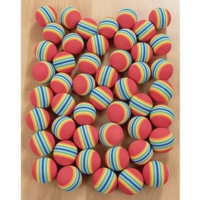 Rainbow Foam Ball Pack 63mm P48