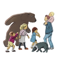Bear Hunt Character And Cards Set
