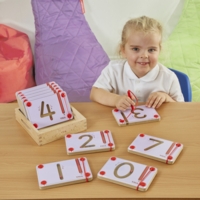 Magnetic Number Mazes 0-9