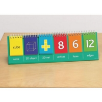 2d 3d Geo Shape Flip Chart Pupil