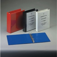 A4Pres Ring Binder 4Ring 65mm Blk