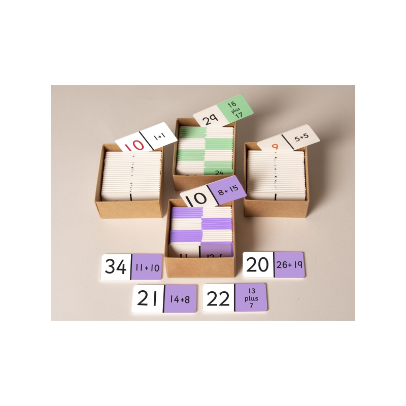 Maths Mastery Domino Set - Addition