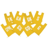 High Fives Bibs Yellow Pk 8