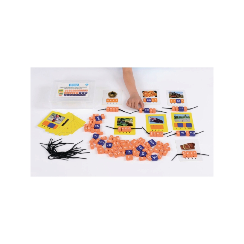 Phonics Threading Beads- Cvcc And Ccvc