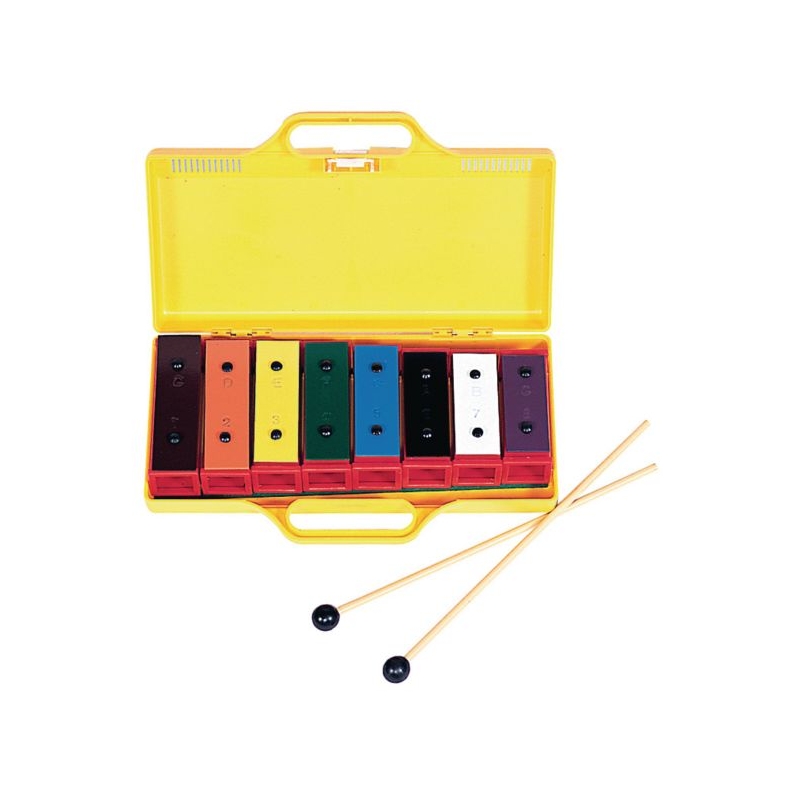 8 Note Chime Bar Set With Case