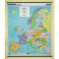 Europe Physical Political Map