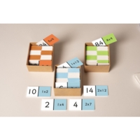 Mastery Domino Set Early Multiplication