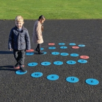 Lowercase Alphabet Indoor-outdoor Spots