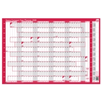 Sasco 2020 Unmounted Compact Year Planner Landscape