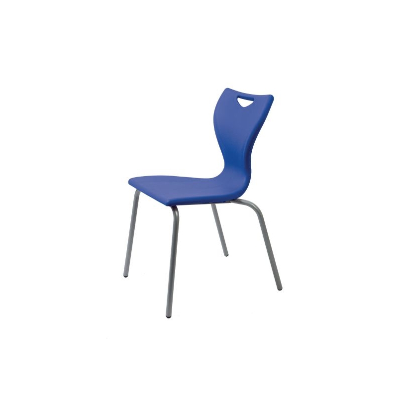 En Classic Chair H430mm Grey Frm Red