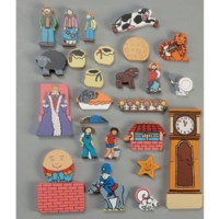 Nursery Rhyme Wooden Character Set