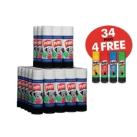 Pritt 43g X34x 4 Free Rainbow Sticks ?