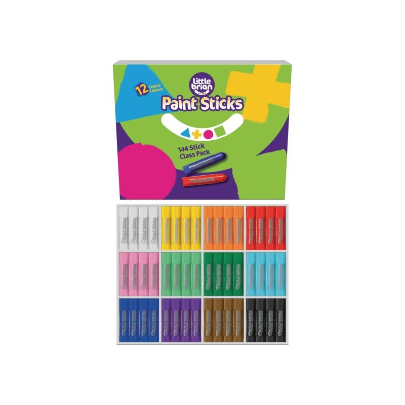 Little Brian Paint Stick Pack 144