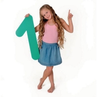 Giant Plastic Numbers