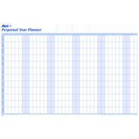 Mark-It Perpetual Year Planner (White) (PYP)