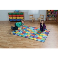 Rainbow 1 To 100 Numbers Mat