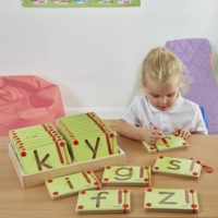 Magnetic Letter Mazes Lowercase