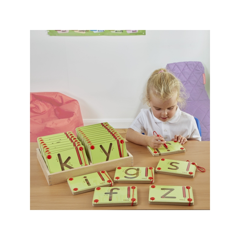 Magnetic Letter Mazes Lowercase