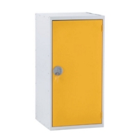 Low Single Door Locker Yellow