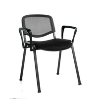 CM Mesh Armchair Chrome Red