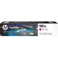 HP 981A (Yield 6,000 Pages) Original PageWide Magenta